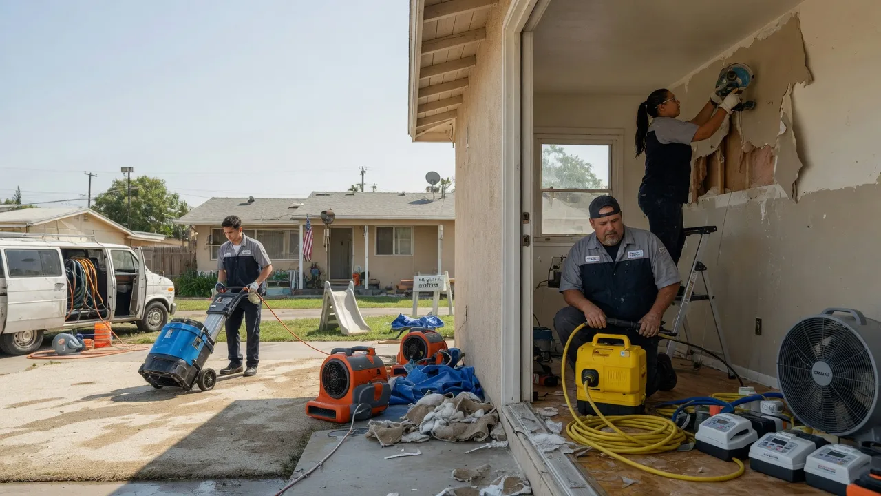 Water Damage Restoration in La Puente, CA near me